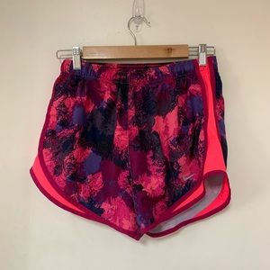 Nike Pink Pattern Dri-FIT Tempo Running Shorts